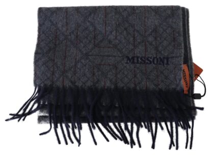 Missoni - Elegant Striped Wool Scarf