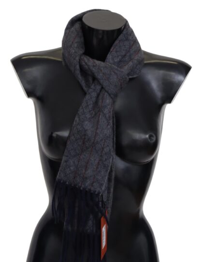 Missoni - Elegant Striped Wool Scarf