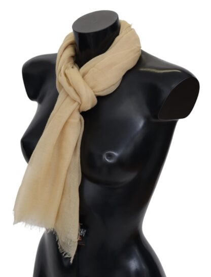 Missoni - Elegant Cashmere Scarf in Beige