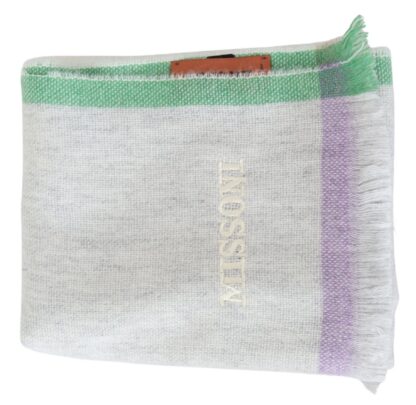 Missoni - Multicolor Cashmere Line Pattern Scarf