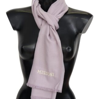 Missoni - Elegant Cashmere Scarf in Beige