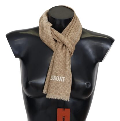 Missoni - Elegant Wool Scarf with Signature Design