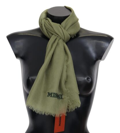 Missoni - Elegant Cashmere Fringed Scarf