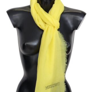 Missoni - Chic Cashmere Scarf with Signature Embroidery