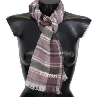 Missoni - Elegant Cashmere Fringed Scarf