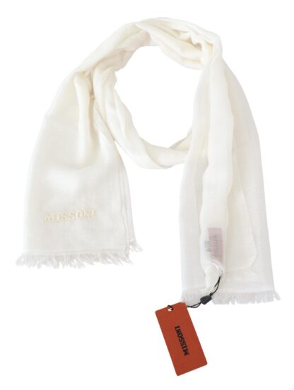 Missoni - Elegant Cashmere Patterned Scarf - Unisex Luxury Accessory