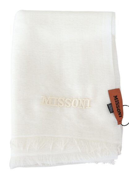 Missoni - Elegant Cashmere Patterned Scarf - Unisex Luxury Accessory