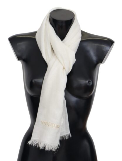 Missoni - Elegant Cashmere Patterned Scarf - Unisex Luxury Accessory