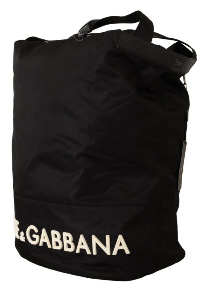 Dolce & Gabbana - Elegant Black Tote for the Modern Gentleman