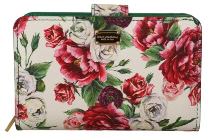 Dolce & Gabbana - Multicolor Floral Leather Continental Wallet