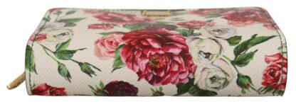 Dolce & Gabbana - Multicolor Floral Leather Continental Wallet