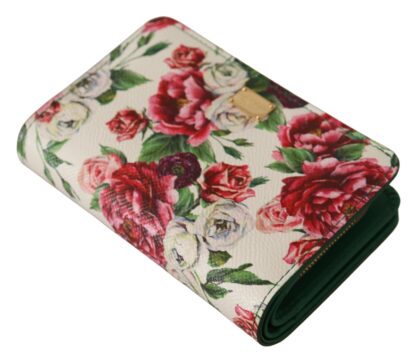 Dolce & Gabbana - Multicolor Floral Leather Continental Wallet