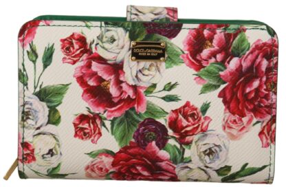 Dolce & Gabbana - Multicolor Floral Leather Continental Wallet