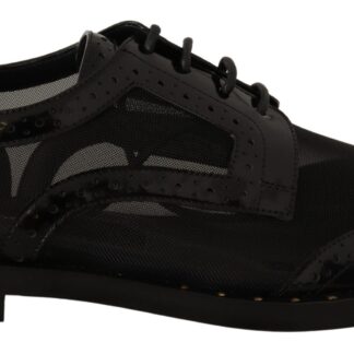 Golden Goose - Exclusive Black Leather & Leopard Print Sneakers