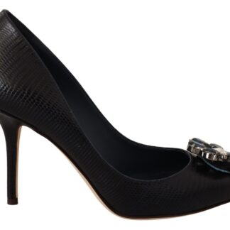 Dolce & Gabbana - Elegant Silver Heels Pumps Classic