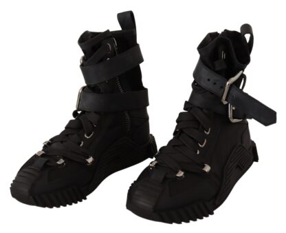 Dolce & Gabbana - Elevated Trekking Boots with Sculpted Overlays