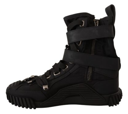 Dolce & Gabbana - Elevated Trekking Boots with Sculpted Overlays