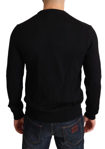 Dolce & Gabbana - Stunning Black Wool Pullover Sweater