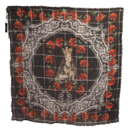 Dolce & Gabbana - Sumptuous Floral Cashmere Silk Scarf