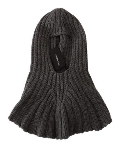 Dolce & Gabbana - Elegant Cashmere Hood Scarf in Gray