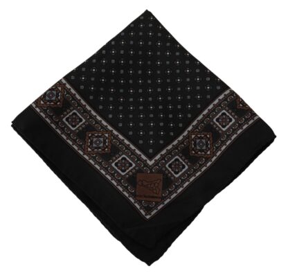 Dolce & Gabbana - Elegant Black Silk Pocket Square