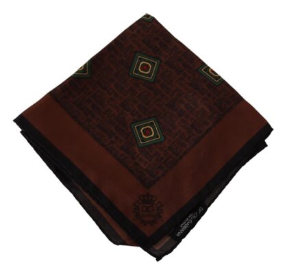 Dolce & Gabbana - Elegant Silk Pocket Square Handkerchief