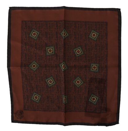 Dolce & Gabbana - Elegant Silk Pocket Square Handkerchief