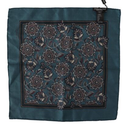 Dolce & Gabbana - Elegant Floral Silk Pocket Square