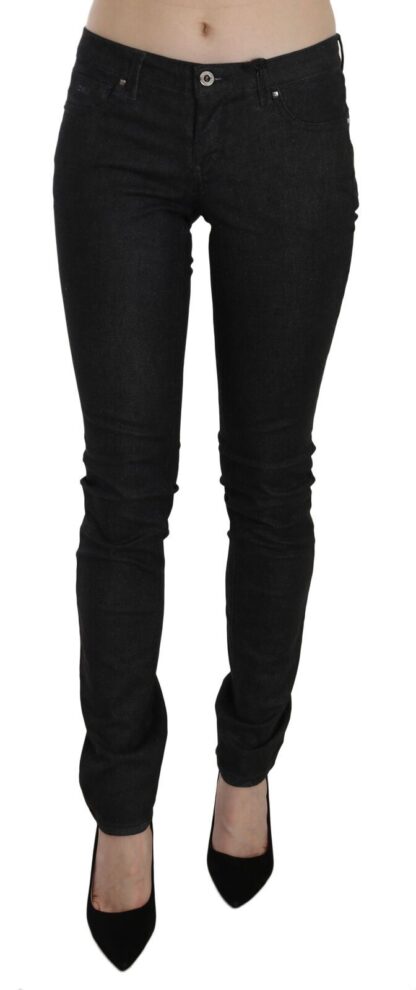 Costume National - Chic Low Waist Slim Fit Skinny Denim