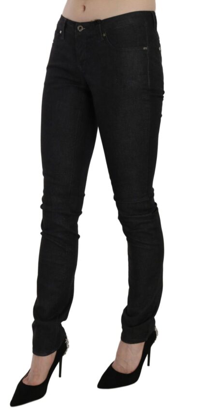 Costume National - Chic Low Waist Slim Fit Skinny Denim