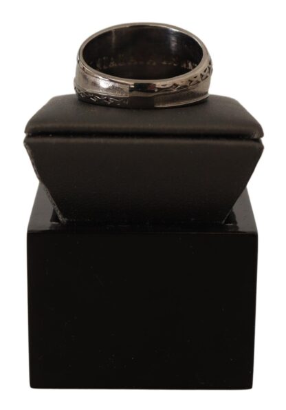 Nialaya - Exquisite Silver Mens Statement Ring