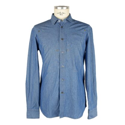 Jeckerson - Blue Cotton Men Shirt