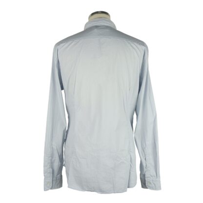 Jeckerson - Light Blue Cotton Men Shirt