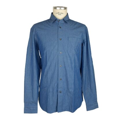 Jeckerson - Blue Cotton Men Shirt