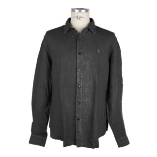 Jeckerson - Green Linen Men Shirt