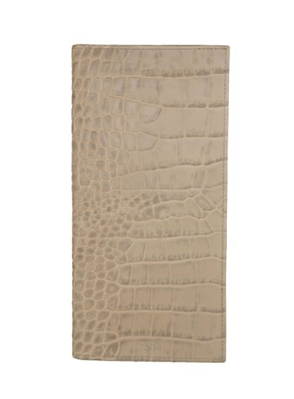 Cavalli Class - Beige Calfskin Men Wallet