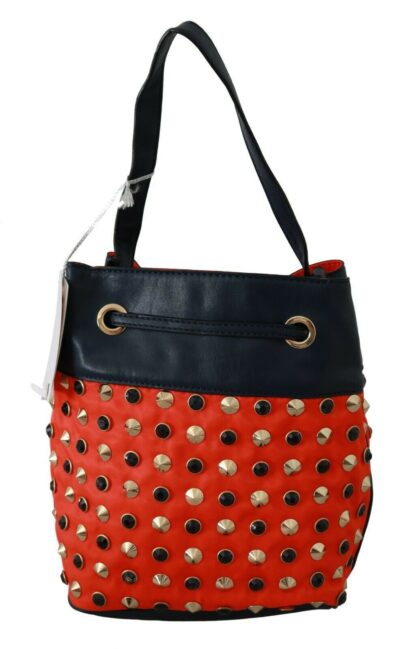 Patrizia Pepe - Chic Red Shoulder Tote with Leather Strap