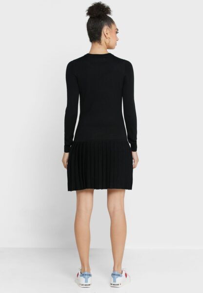 Love Moschino - Enchanting Ruched Heart Knit Dress