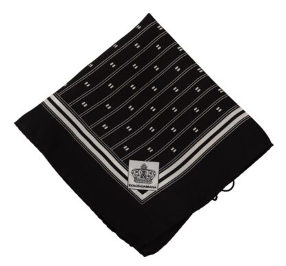 Dolce & Gabbana - Elegant Silk Pocket Square Handkerchief