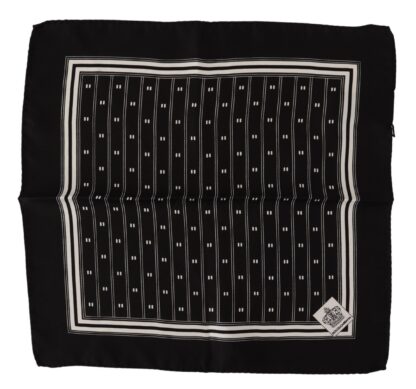 Dolce & Gabbana - Elegant Silk Pocket Square Handkerchief