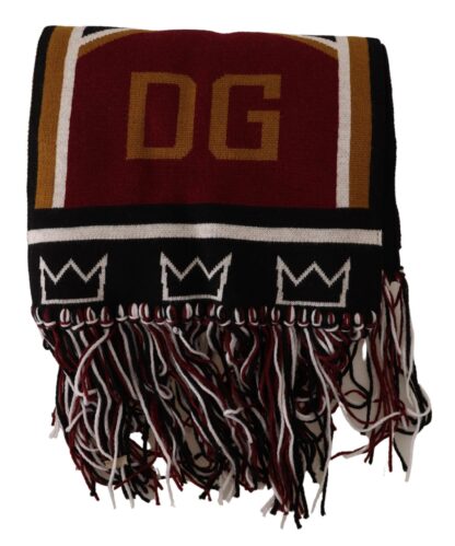 Dolce & Gabbana - Elegant DG King Wool & Cashmere Scarf