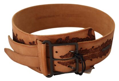 Scervino Street - Classy Double Buckle Genuine Leather Belt