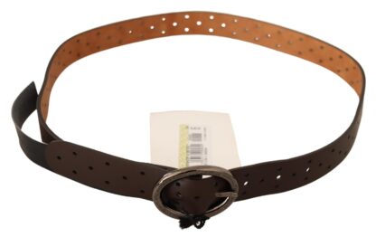 Costume National - Elegance Redefined: Chic Brown Fashion Belt