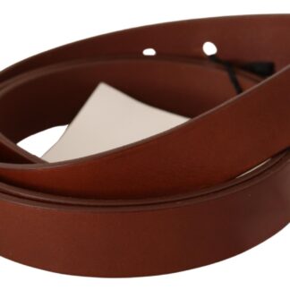 Costume National - Elegant Dual-Tone Leather Fashion Belt