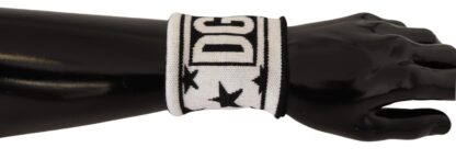 Dolce & Gabbana - Elegant Monochrome Wool Wristband Set