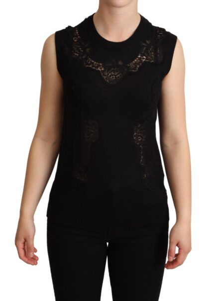 Dolce & Gabbana - Elegant Sleeveless Cashmere Blend Top