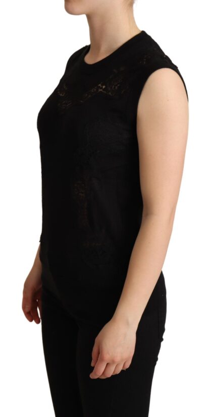 Dolce & Gabbana - Elegant Sleeveless Cashmere Blend Top