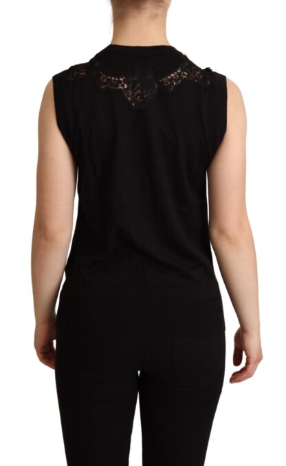 Dolce & Gabbana - Elegant Sleeveless Cashmere Blend Top