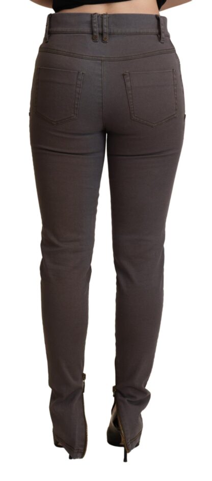 PLEIN SUD - Chic Brown Slim-Fit Skinny Jeans