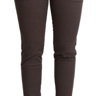 Dolce & Gabbana - Elegant Black Mid-Waist Skinny Jeans